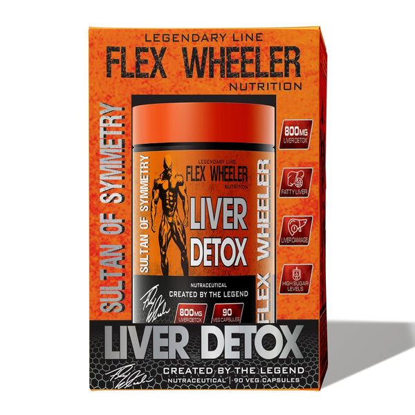 Flex Wheeler Nutrition Liver Detox - 90 Veg Capsules