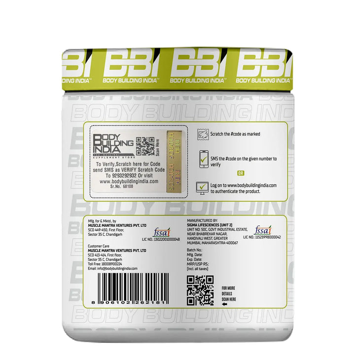 Body Building India BBI CLA+Carnitine 180g Product vendor