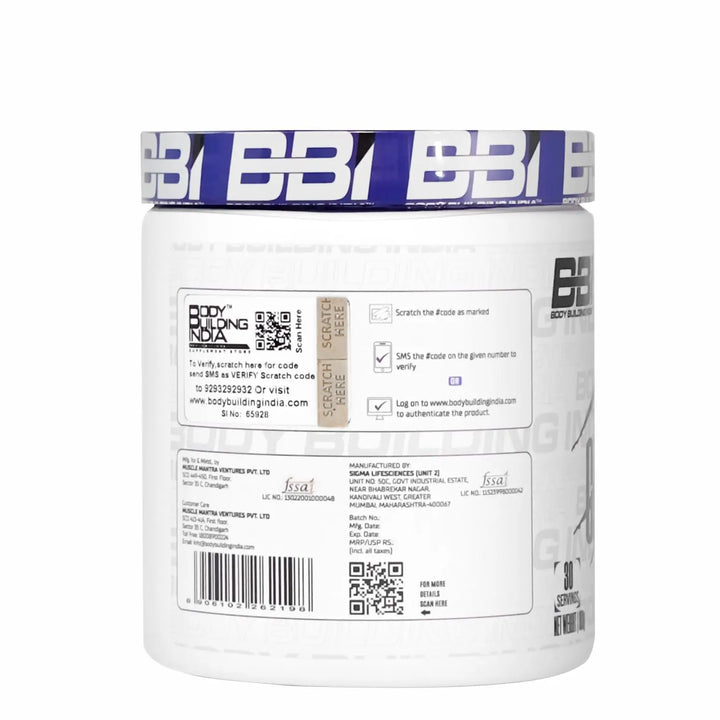 Body Building India BBI CLA+Carnitine 180g Product vendor