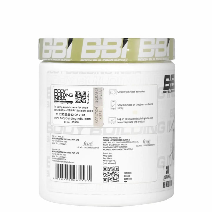 Body Building India BBI CLA+Carnitine 180g Product vendor