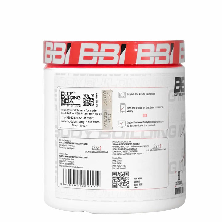 Body Building India BBI CLA+Carnitine 180g Product vendor