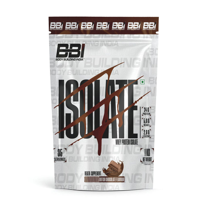 Body Building India BBI ISOLATE Whey Protein Isolate | 24gm Protein | 35 Servings Product vendor