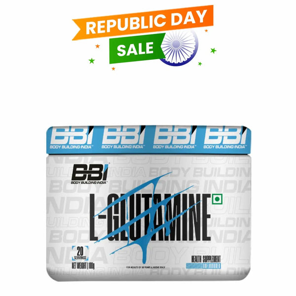 Body Building India BBI L-Glutamine 100g (20 Servings) Product vendor