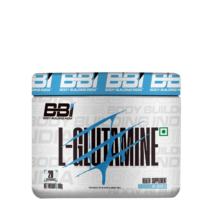 Body Building India BBI L-Glutamine 100g (20 Servings) Product vendor