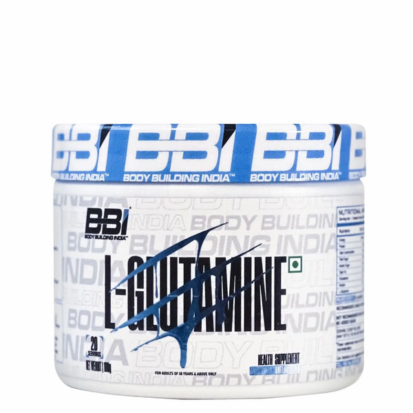 Body Building India BBI L-Glutamine 100g (20 Servings) Product vendor