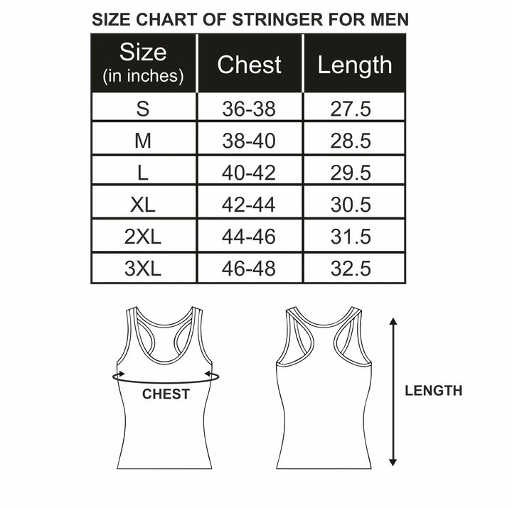 Body Building India Gym Stringer Product vendor