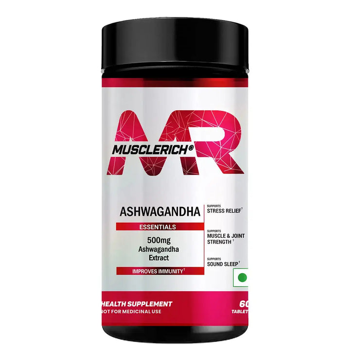 MuscleRich Ashwagandha 500mg (60 Tablets) Product vendor