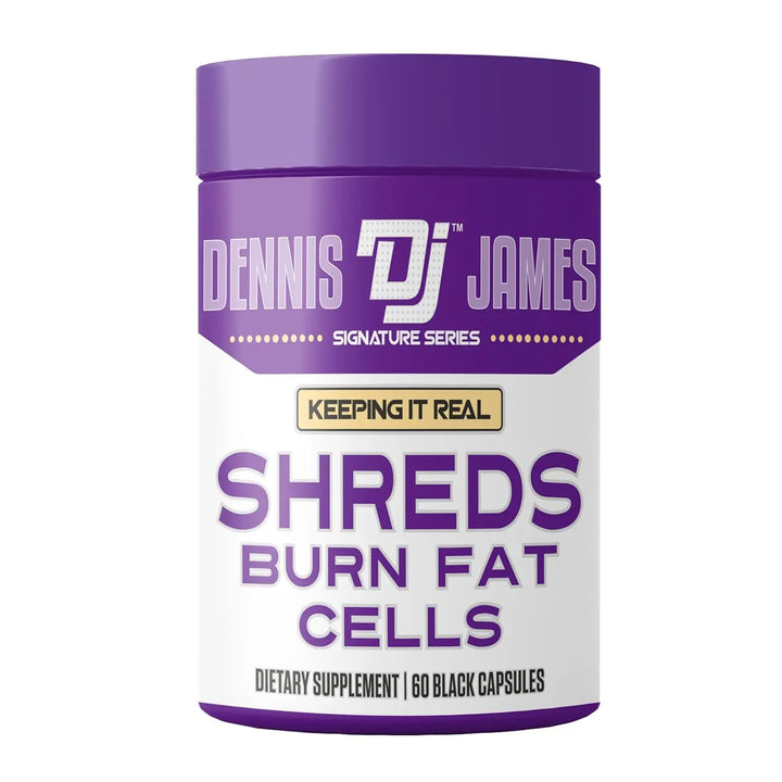 Dennis James Signature Series Shreds Burn Fat Cells (60 Black Capsules) Product vendor