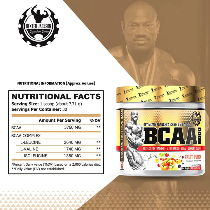 Dexter Jackson Signature Series BCAA 6000 Dexter Jackson