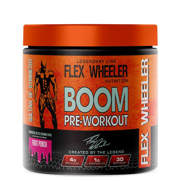 Flex Wheeler Nutrition Boom Pre Workout