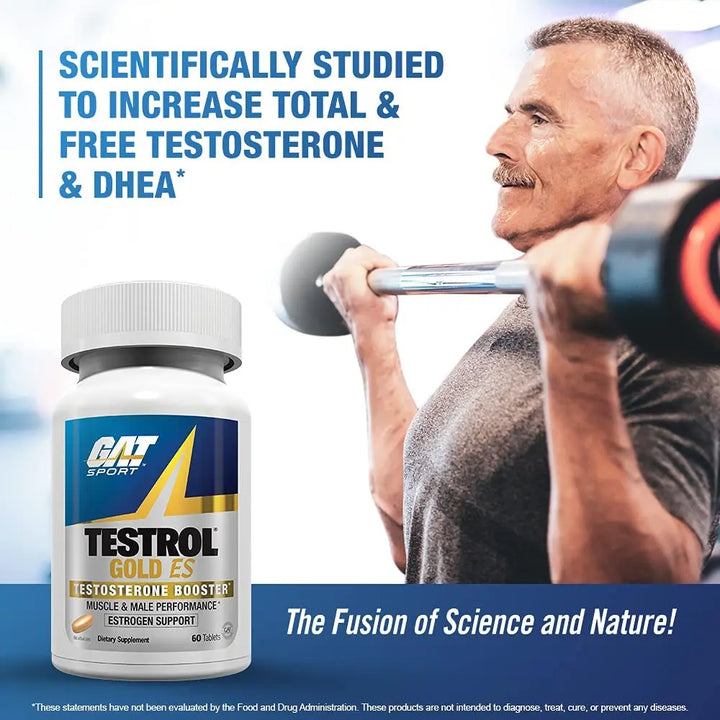 GAT Sport Testrol Gold ES, T-Booster (60 Tablets) GAT Sports