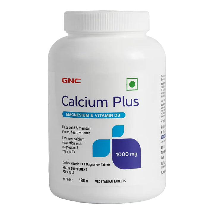 GNC Calcium Plus 1000 mg with Magnesium and Vitamin D3 GNC