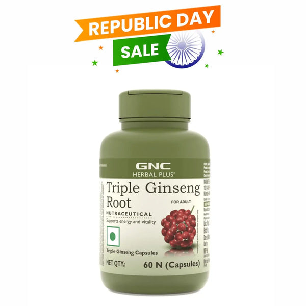 GNC Herbal Plus Triple Ginseng Root Product vendor