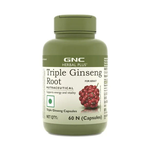 GNC Herbal Plus Triple Ginseng Root GNC