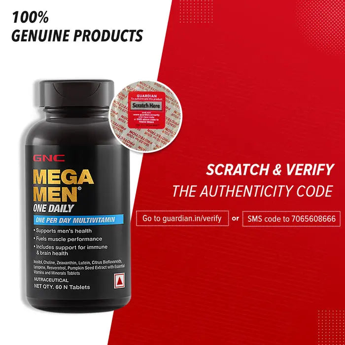 GNC Mega Men One Daily GNC