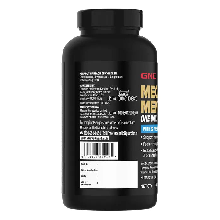 GNC Mega Men One Daily GNC