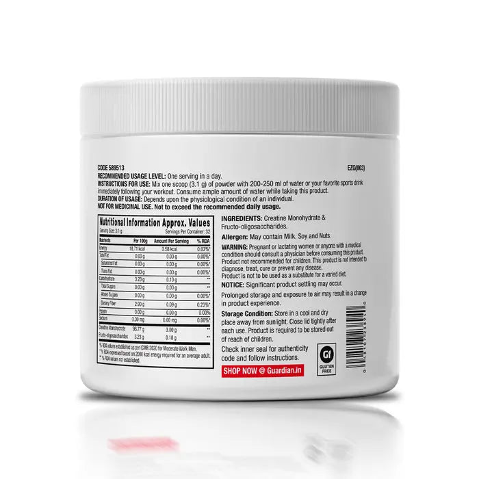 GNC Pro Performance Creatine Monohydrate (3000 mg) Product vendor