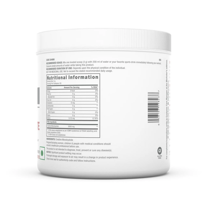 GNC Pro Performance Creatine Monohydrate (3000 mg) GNC