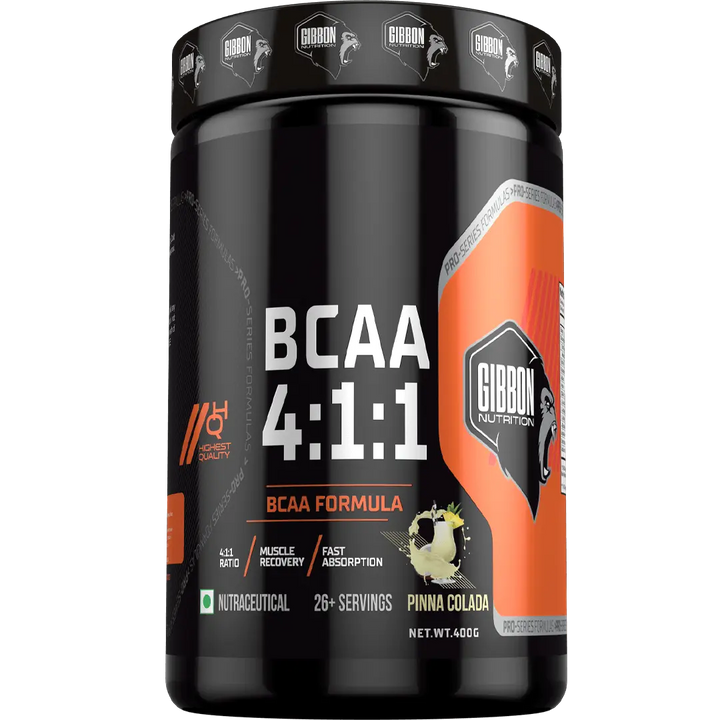 Gibbon BCAA 26+ Servings 400 gm Gibbon Nutrition