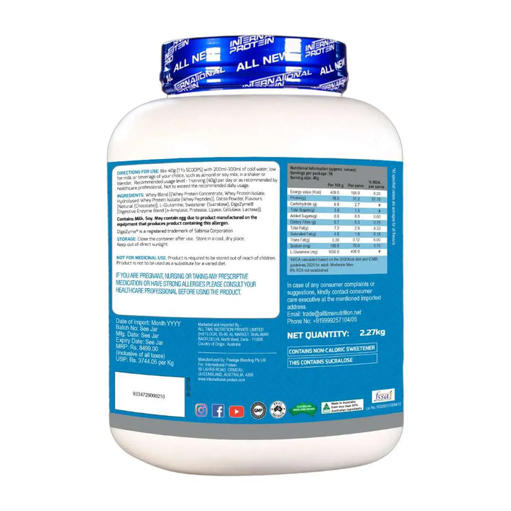 International Protein Superior Whey Product vendor