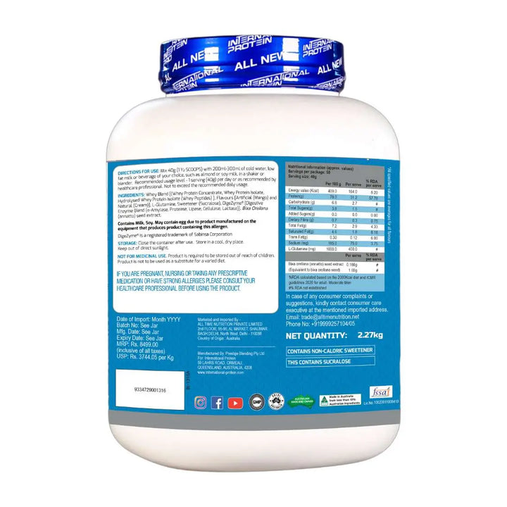 International Protein Superior Whey Product vendor