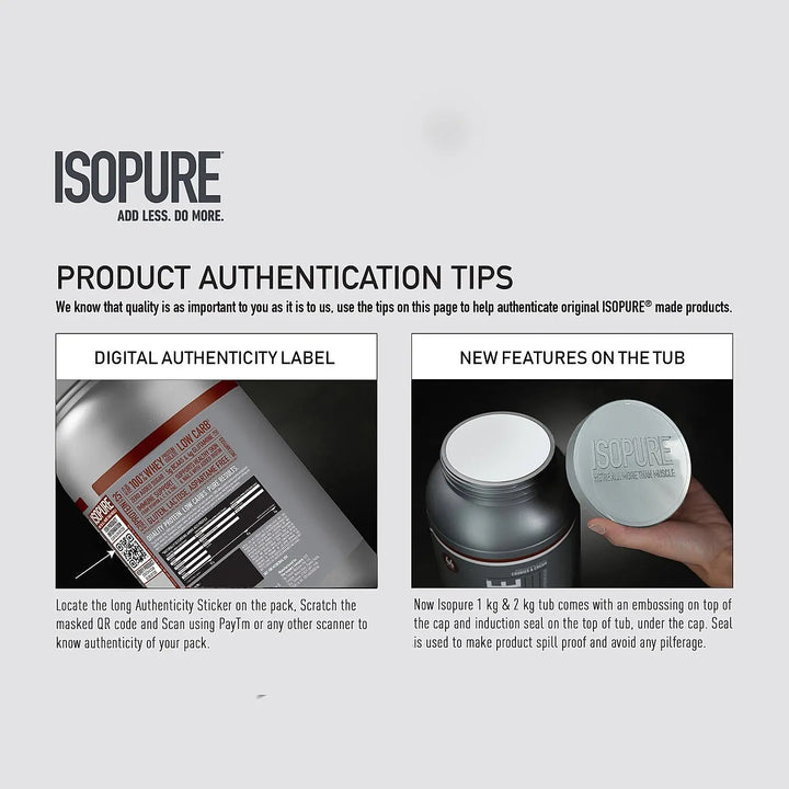 Isopure Low Carb (Indian) Product vendor