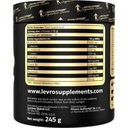 Kevin Levrone BCAA Defender 25 servings - Halt