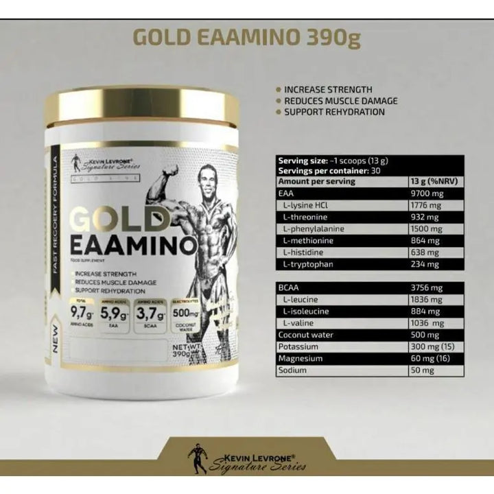 Kevin Levrone Gold EAA Amino 390g - Halt