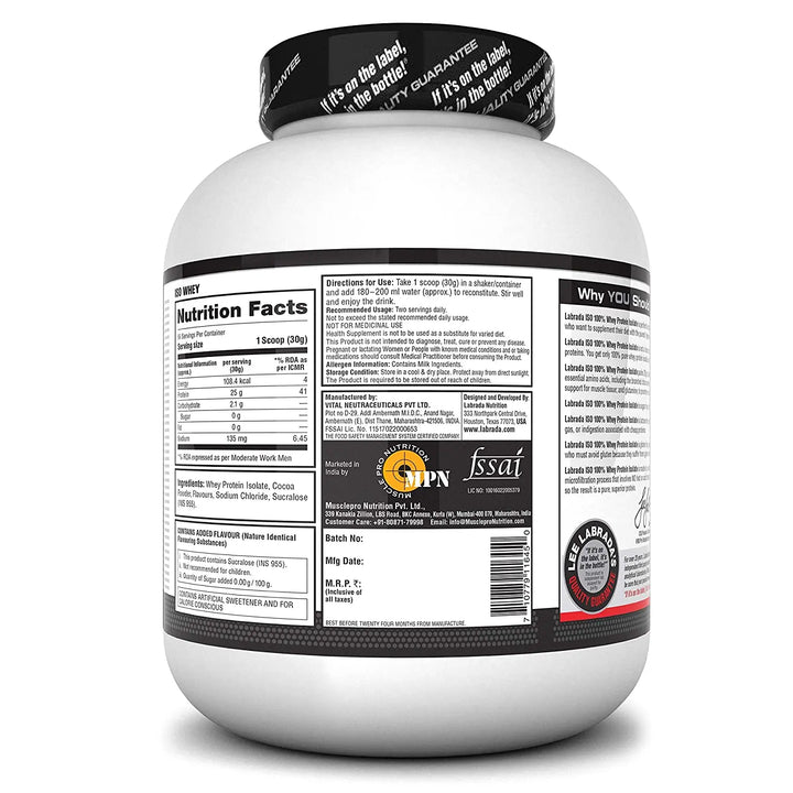 Labrada 100% ISO Whey - Halt