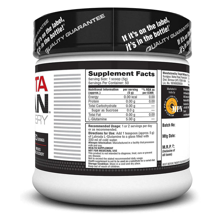 Labrada GlutaLean (50 Servings) - Halt