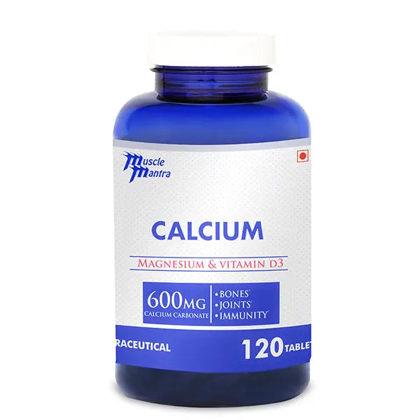 Muscle Mantra Calcium 120Tabs Muscle Mantra