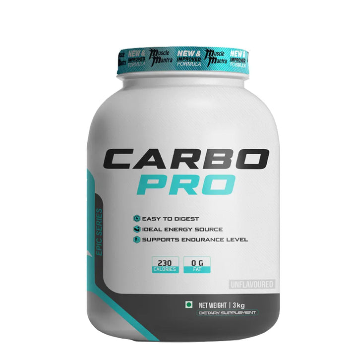 Muscle Mantra Carbo Pro 3 kg (Unflavored) Muscle Mantra