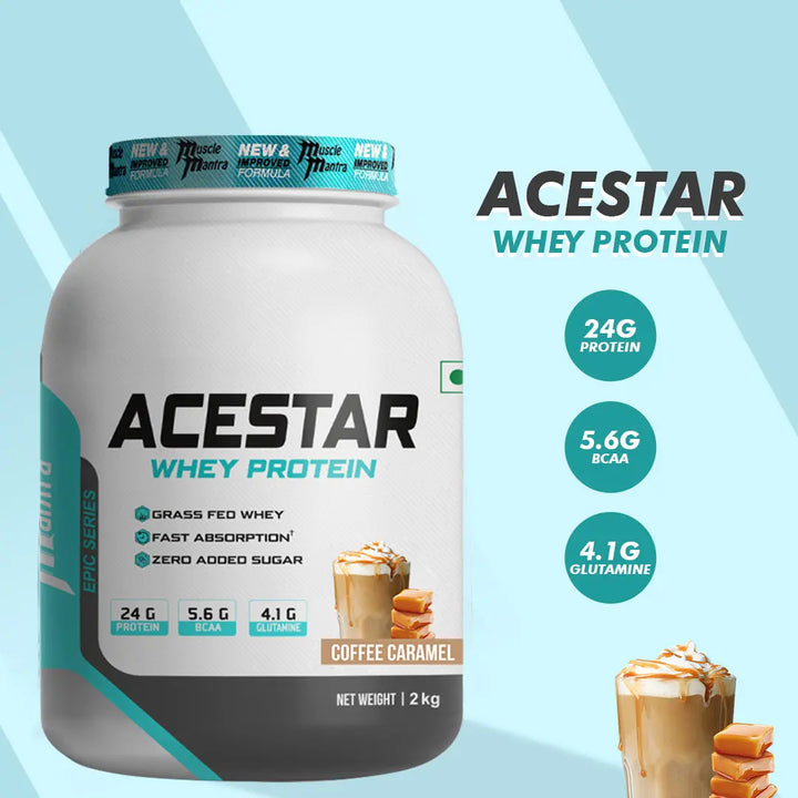 Muscle Mantra Epic Series Acestar Whey Protein Product vendor