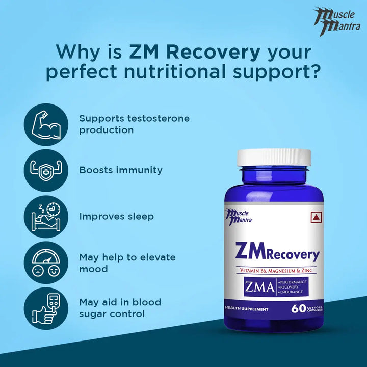 Muscle Mantra ZM Recovery (ZMA) Muscle Mantra