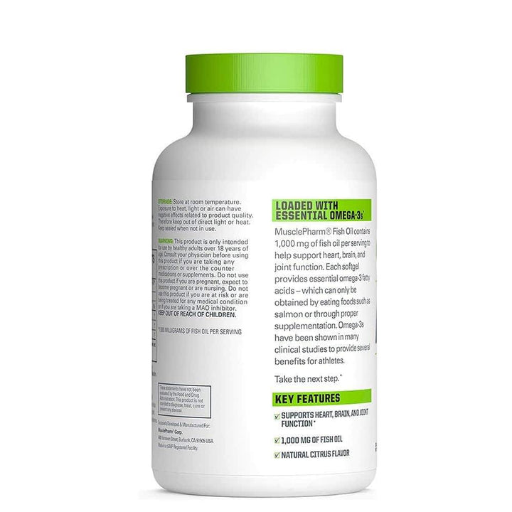 MusclePharm Fish Oil, 90 softgels - Halt