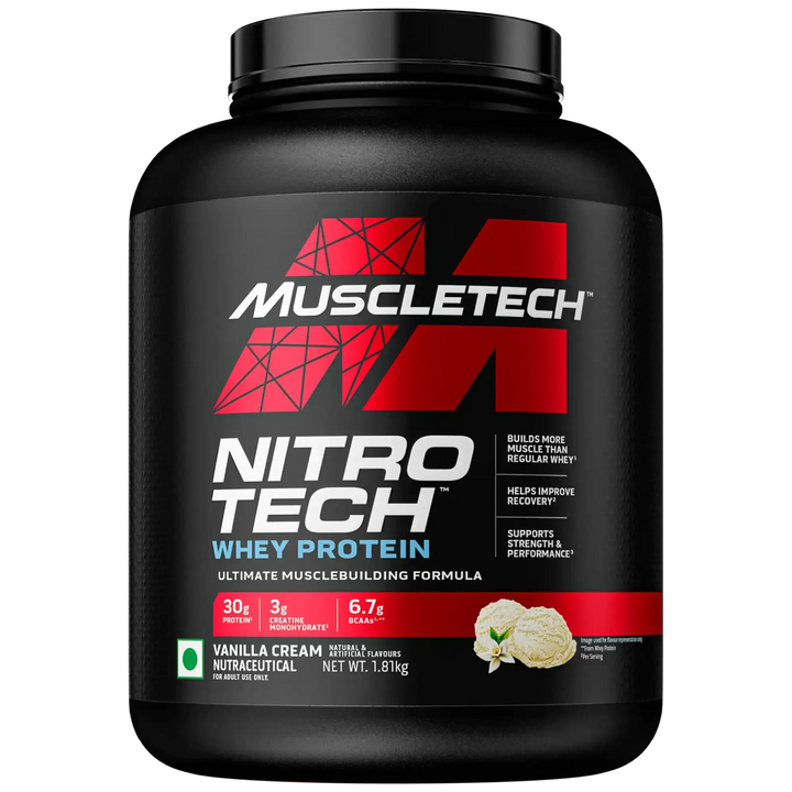 MuscleTech Nitro Tech Whey Protein Product vendor