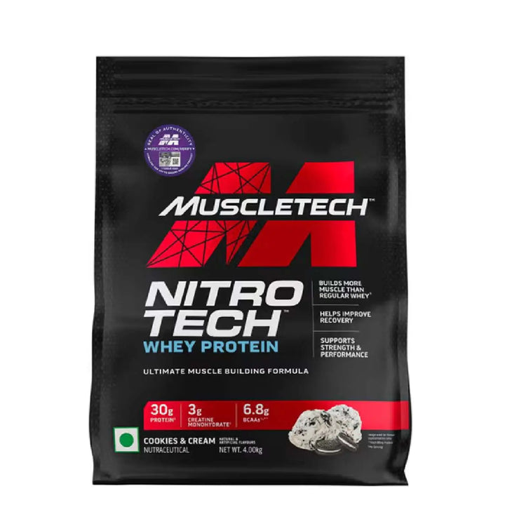 MuscleTech Nitro Tech Whey Protein Product vendor