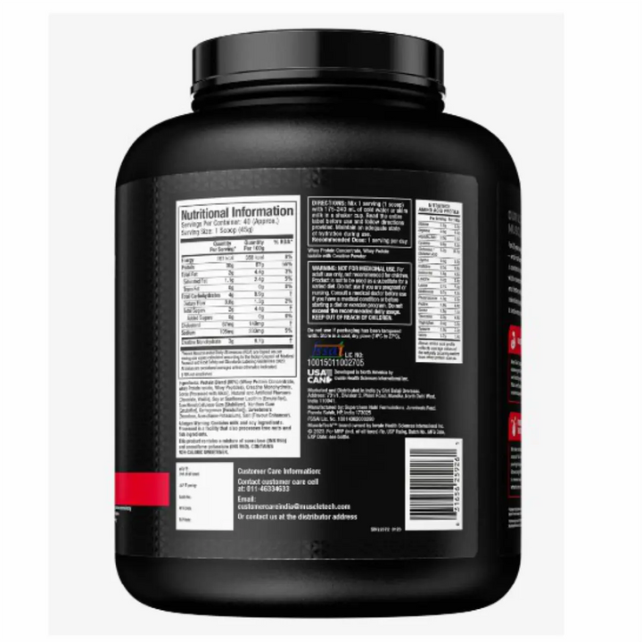 MuscleTech Nitro Tech Whey Protein Product vendor