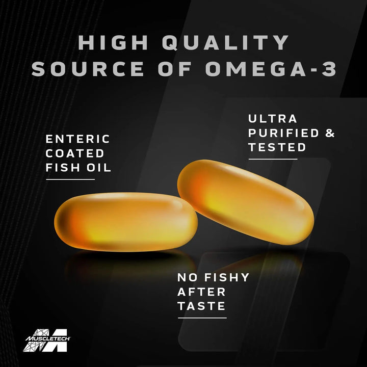 MuscleTech Platinum 100% Fish Oil, 100 Softgel Product vendor