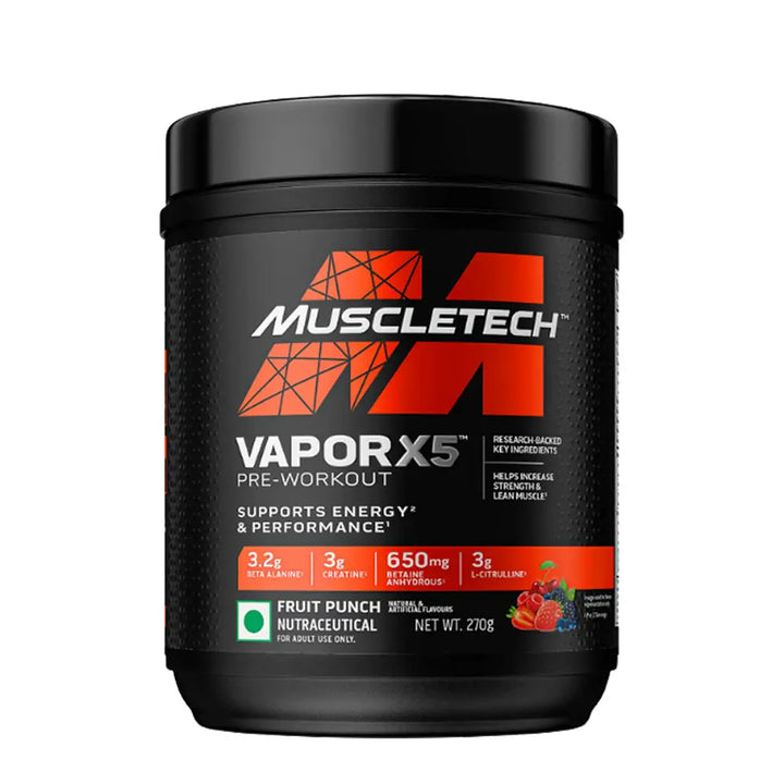 MuscleTech Vapor X5 Pre Workout Powder Muscletech