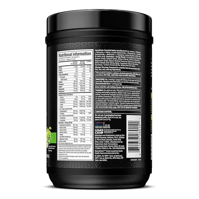 Muscletech Eaa Energy Sour Apple Muscletech (India) 396gm Product vendor