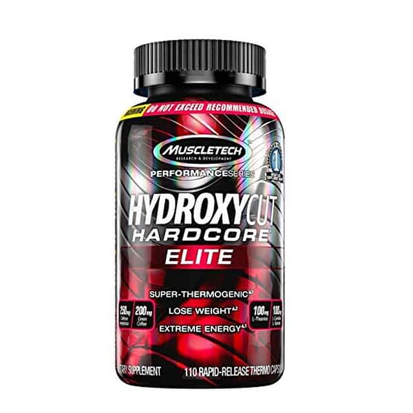 Muscletech Hydroxycut Hardcore Elite 110 Capsules - Halt