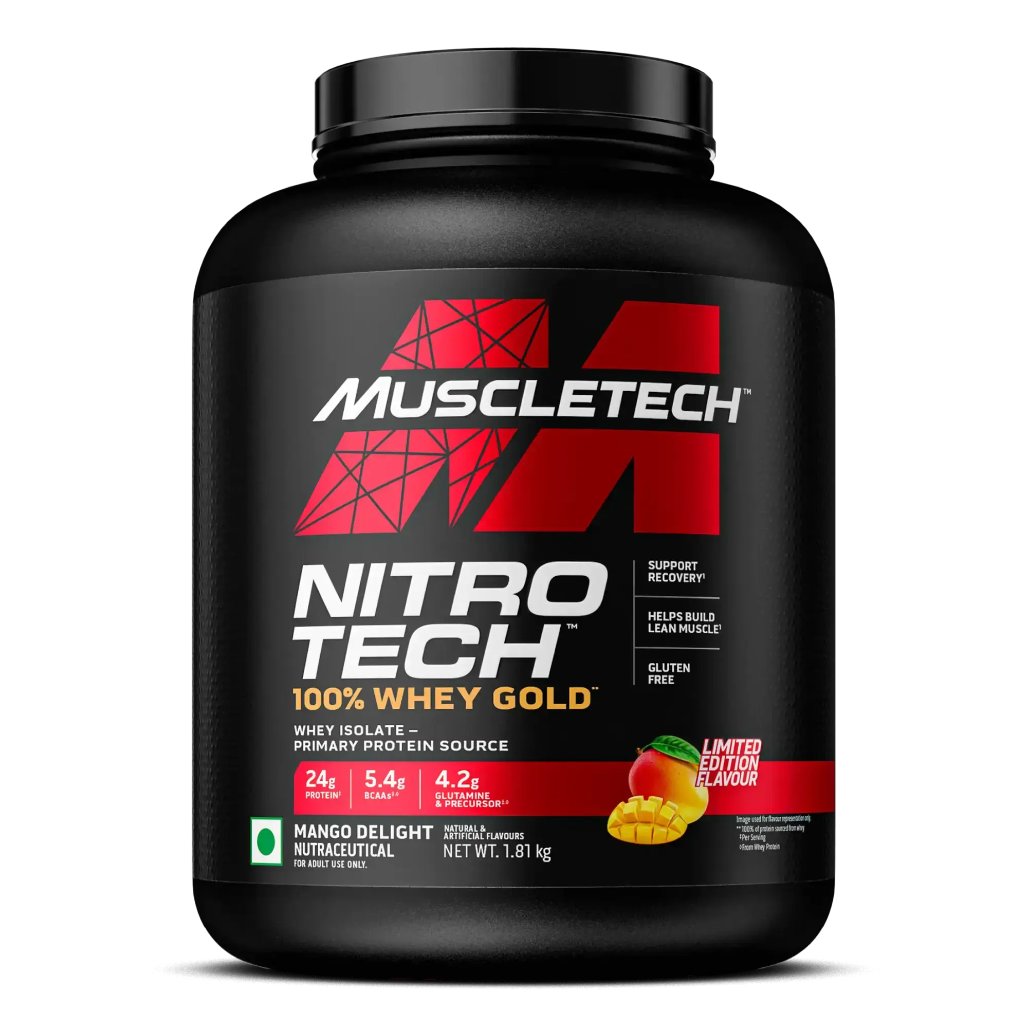 Muscletech Nitro Tech 100% Whey Gold Muscletech