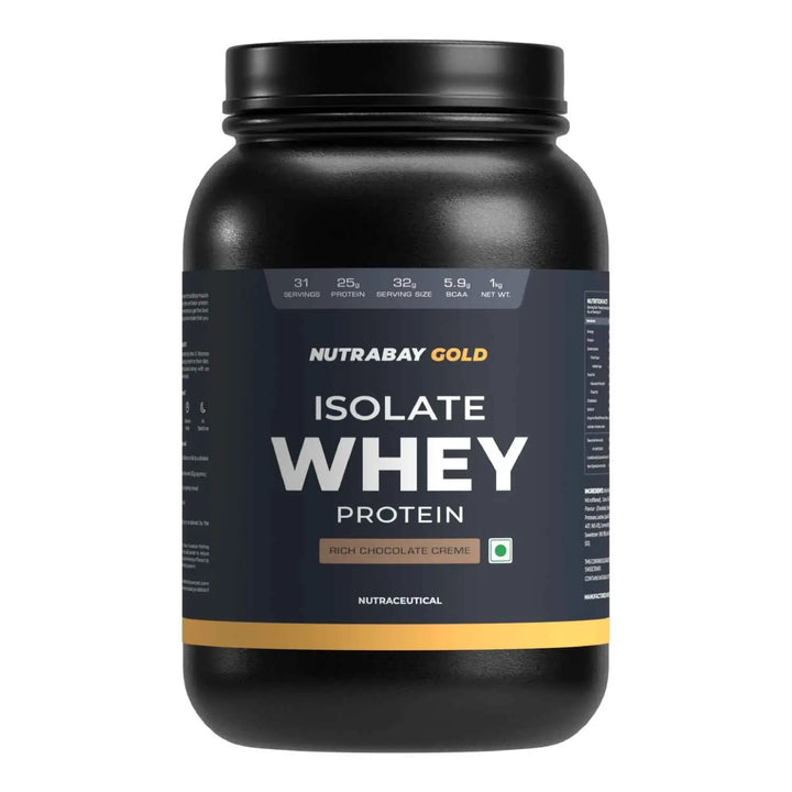 Nutrabay Gold 100% Whey Protein Isolate Product vendor