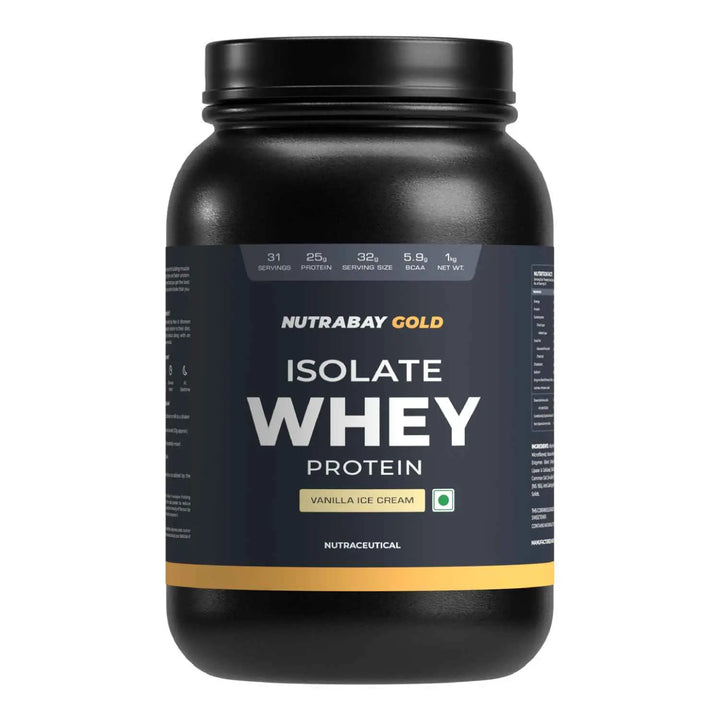 Nutrabay Gold 100% Whey Protein Isolate Product vendor