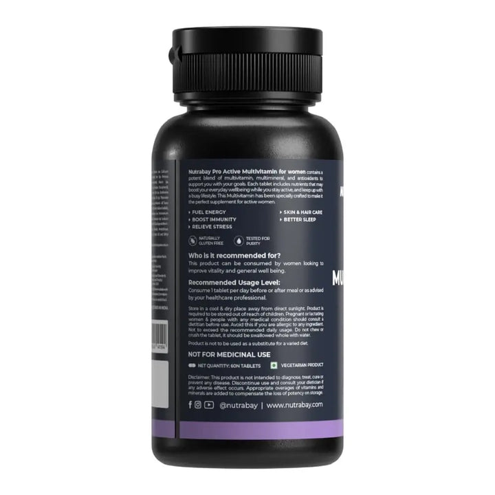 Nutrabay Pro Active Multivitamin for Women Product vendor