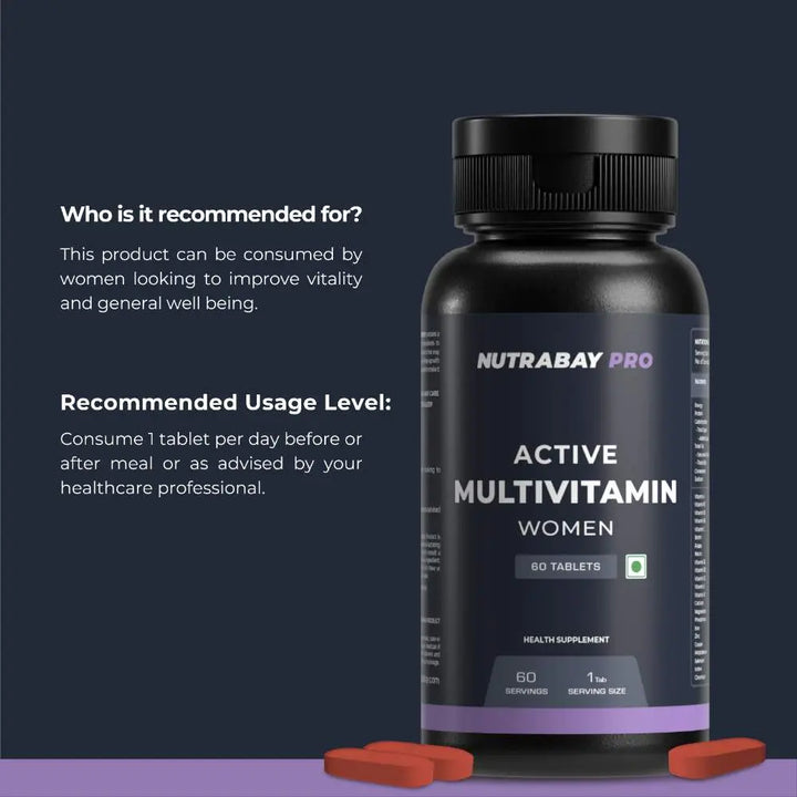 Nutrabay Pro Active Multivitamin for Women Product vendor