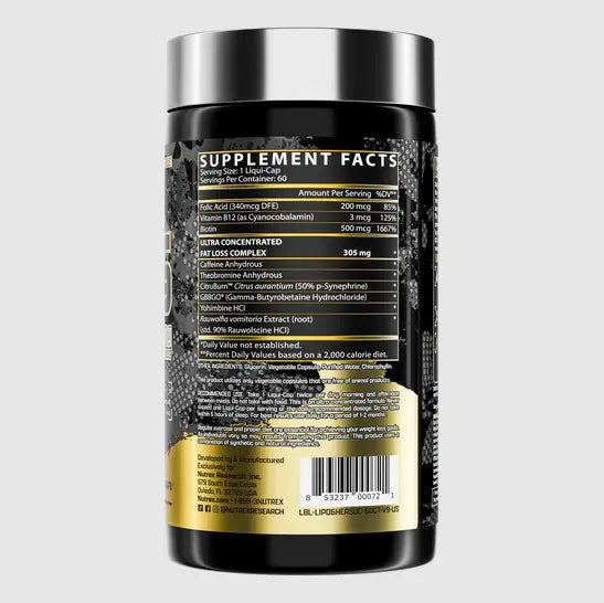 Nutrex Lipo-6 Hers Ultra Concentrate, 60 capsules Product vendor