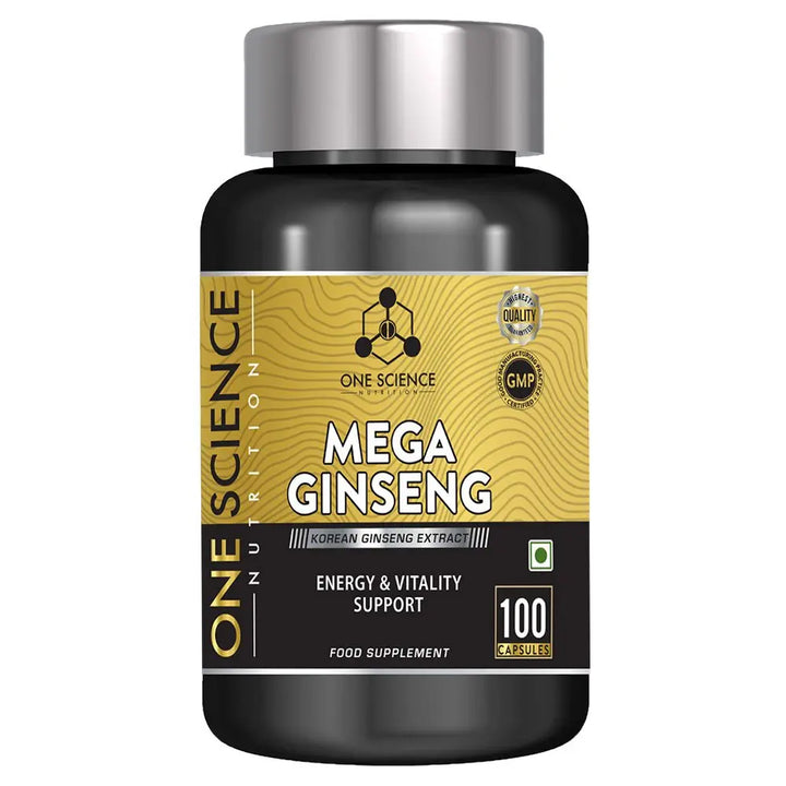 One Science Mega Ginseng, 100 capsules One Science Nutrition