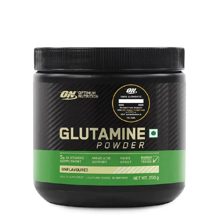 Optimum Nutrition Glutamine Powder, 250g, 50 Servings Optimum Nutrition